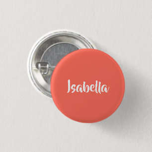 Benutzerdefinierter Name lebendige lebhafte Korall Button