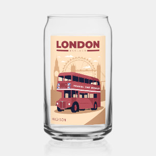 Benutzerdefinierter Name LONDON Dosenglas