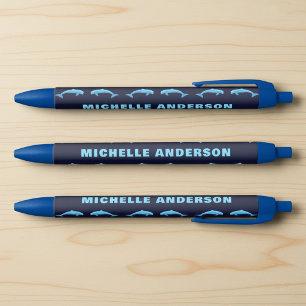 Benutzerdefinierter Name mit Delfin Stift