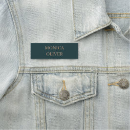 Benutzerdefinierter Name modern minimalistischer P Namensschild