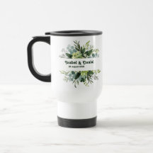 Benutzerdefinierter Name moderne florale girly Kaf