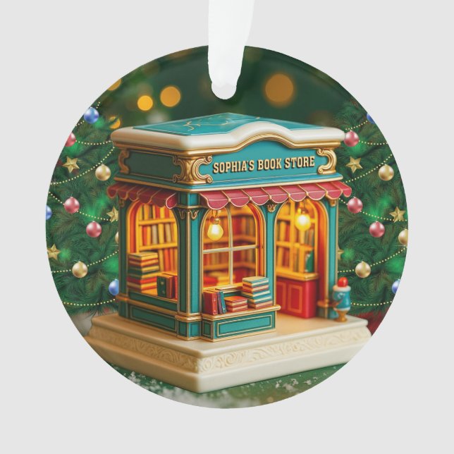 Benutzerdefinierter Name> Nachricht an mich Buchha Ornament (Vorderseite)