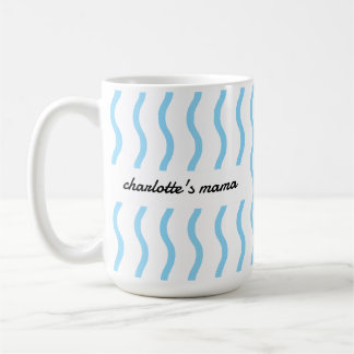 Benutzerdefinierter Name Neue Mutter Zukunft Mutte Kaffeetasse