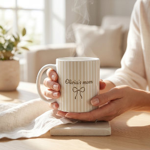 Benutzerdefinierter Name Neues Mama-Papa-Geschenk  Kaffeetasse