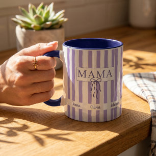 Benutzerdefinierter Name Neues Mama-Papa-Geschenk Tasse