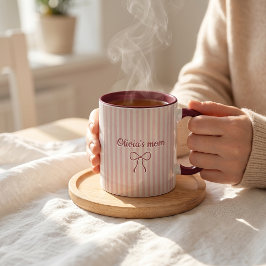 Benutzerdefinierter Name Neues Mama-Papa-Geschenk Tasse