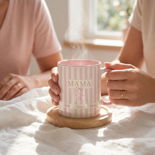 Benutzerdefinierter Name Neues Mama-Papa-Geschenk  Tasse