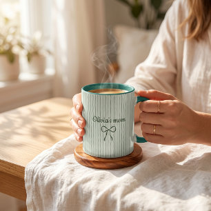 Benutzerdefinierter Name Neues Mama-Papa-Geschenk  Tasse