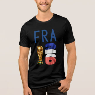 Benutzerdefinierter Name Nummer Frankreich 2026 We Tri-Blend Shirt