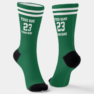 Benutzerdefinierter Name, Nummer, Team, athletisch Socken