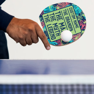 Benutzerdefinierter Name Opa Der Mann Der Mythos D Tischtennis Schläger