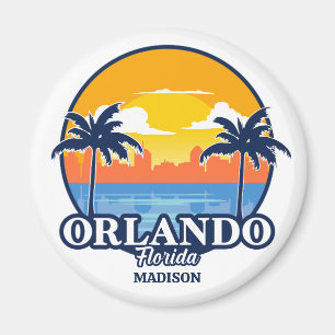 Benutzerdefinierter Name Orlando Florida Magnet