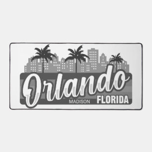 Benutzerdefinierter Name Orlando Florida Schreibtischunterlage