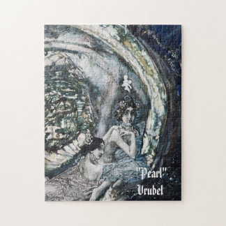 Benutzerdefinierter Name "Perle" - Frauenkunst von