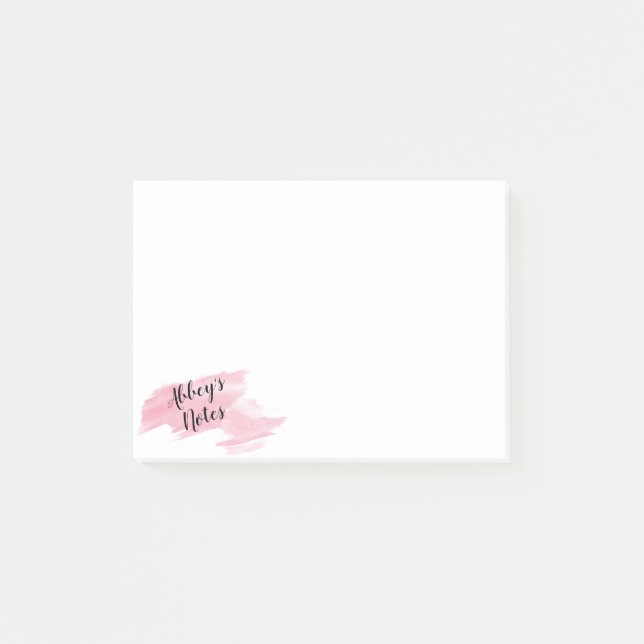 Benutzerdefinierter Name Post-it Klebezettel (Vorderseite)