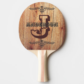 Benutzerdefinierter Name, Rustikal, Western, Tisch Tischtennis Schläger