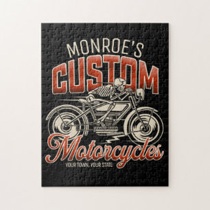 Benutzerdefinierter NAME Skelett Motorrad Zyklus S