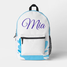 Benutzerdefinierter Name Süßes Mädchen Rucksack