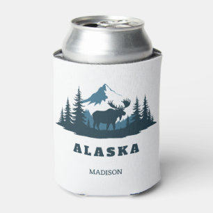 Benutzerdefinierter Name & Text ALASKA Dosenkühler