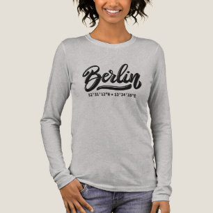 Benutzerdefinierter Name / Text Berlin Deutschland Tri-Blend Shirt