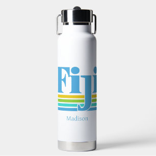 Benutzerdefinierter Name / Text Fiji Trinkflasche