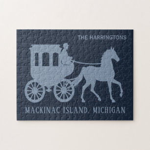 Benutzerdefinierter Name & Text Mackinac Island