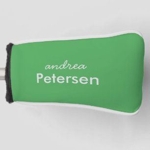 Benutzerdefinierter Name trendy modern minimalisti Golf Headcover