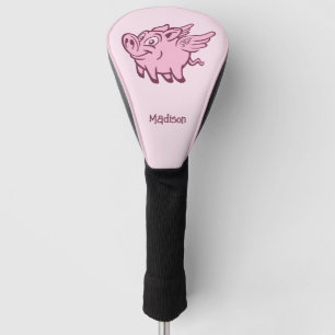 Benutzerdefinierter Name und Farbe fliegendes Schw Golf Headcover