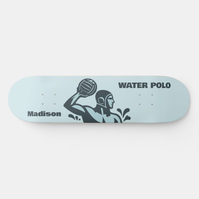 Benutzerdefinierter Name Wasserball Skateboard (Horizontal)