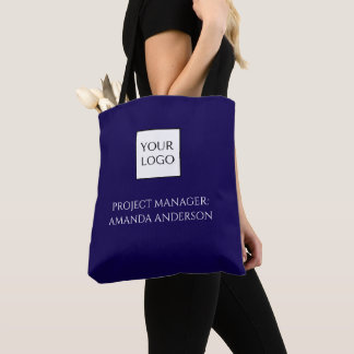 Benutzerdefinierter Namens-Titel Firmenlogo Tasche