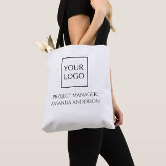 Benutzerdefinierter Namens-Titel Firmenlogo Tasche