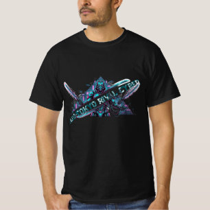 Benutzerdefinierter Neo-Tokyo-Cyber-Ronin T-Shirt