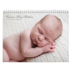 Benutzerdefinierter Neugeborenen-Kalender mit Ihre Kalender