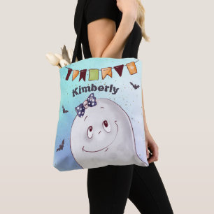 Benutzerdefinierter Niedlicher Ghost Tasche