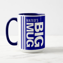 Benutzerdefinierter Novelty Name & Initial | Big N Tasse