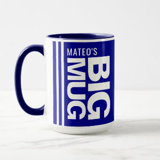 Benutzerdefinierter Novelty Name & Initial | Big N Tasse