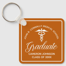 Benutzerdefinierter Orange Medical School Abschlus