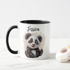 Benutzerdefinierter Panda-Becher – Custom Panda Co Tasse