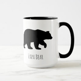 Benutzerdefinierter Papa Bär Kaffee Tasse