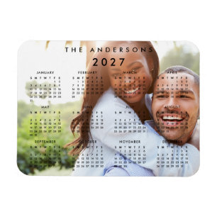 Benutzerdefinierter personalisierter Familienfoto- Magnet