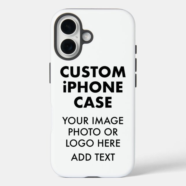 Benutzerdefinierter Personalisierter iPhone 16-TOU iPhone 16 Hülle (Rückseite)