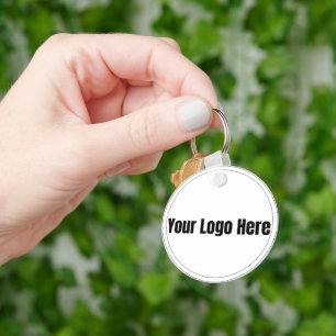 Benutzerdefinierter personalisierter Logo-Schlüsse Schlüsselanhänger