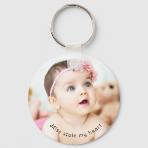 Benutzerdefinierter Personalisierter Name des Baby Schlüsselanhänger