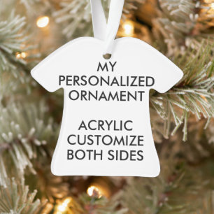 Benutzerdefinierter Personalisierter T - SHIRT ACR Ornament