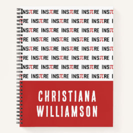 Benutzerdefinierter Pi-Tag Inspiriert | Happy Pi d Notizbuch