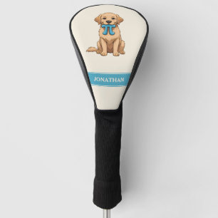 Benutzerdefinierter Pi-Tageshund mit Pi-Symbol   H Golf Headcover