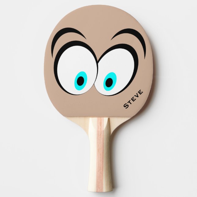 Benutzerdefinierter Pingpong-Paddel mit lustigen G Tischtennis Schläger (Vorderseite)