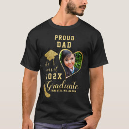 Benutzerdefinierter Proud-Vater einer Klasse von 2 T-Shirt