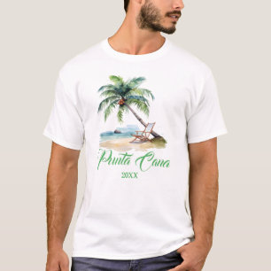 Benutzerdefinierter Punta Cana Strand T-Shirt