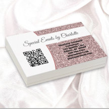 Benutzerdefinierter QR-Code für beruflich rosa Gli